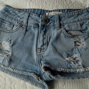 Bullhead distressed shorts